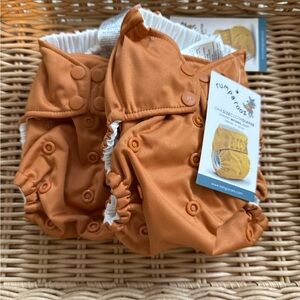 Rumparooz Rust Brown Pocket Cloth Diaper One Size x 1 diaper